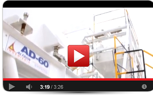 video planta ad 60 para producir concreto hormigon