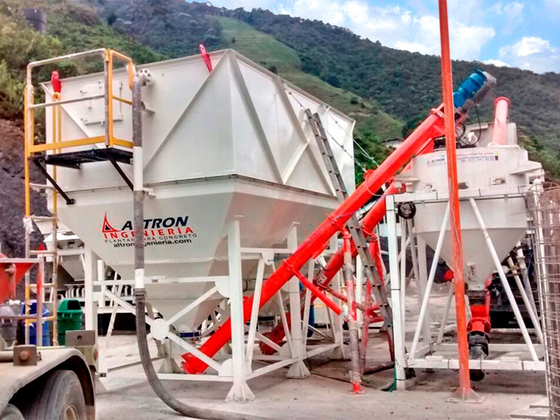 altron silo horizontal2 almacenamiento cemento agranel